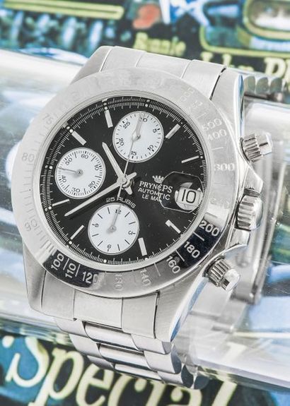 PRYNGEPS PRYNGEPS (CHRONOGRAPHE PILOTE / LE MANS réf RG 15046), vers 2010

Chronographe...