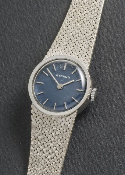 ETERNA MATIC ETERNA MATIC (Lady – Or gris n° 843 N), vers 1978

Bracelet montre design...