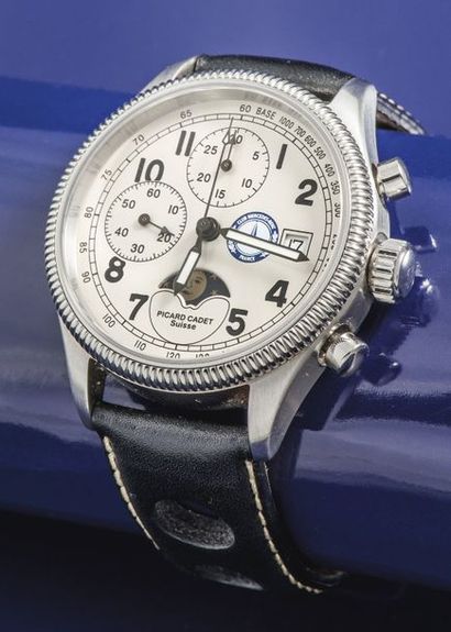 PICARD CADET Swiss (CHRONOGRAPHE SOUSCRIPTION / CLUB MERCEDES FRANCE), vers 2002

Chronographe...