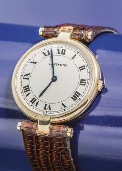 CARTIER (Vendôme Homme / Or Jaune réf. 881001), vers 1998

Beau modèle classique...