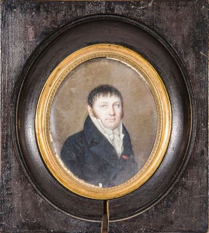 null Miniature, Portrait d'homme

XIXème siècle

9 x 7 cm