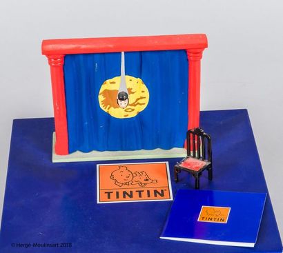 TINTIN Pixi Hergé Moulinsart. Figurines "Tintin, Milou et Tchang, petit guide". 

Figurine...