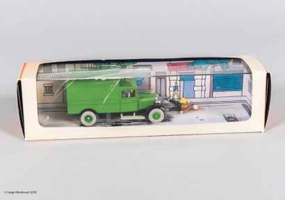TINTIN Le camion cellulaire dans "Le Sceptre d'Ottokar".

Editions Moulinsart. Collection...
