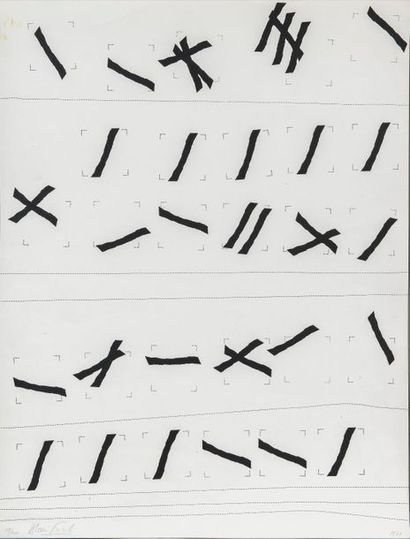 ALAIN KIRILI (NE EN 1946) SANS TITRE

Sérigraphie sur papier signé en bas à gauche...