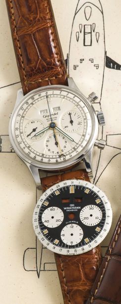 GIGANDET - WAKMANN GIGANDET - WAKMANN (Chronographe Pilote - Triple Quantième réf....