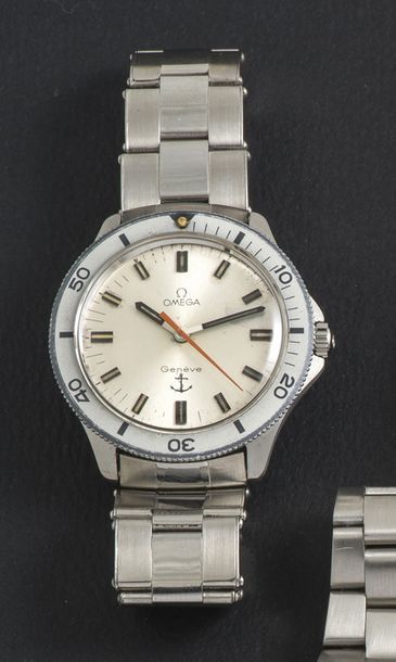 OMEGA OMEGA (Genève Diver Amirauté - White réf. 165.042), vers 1970

Rare montre...