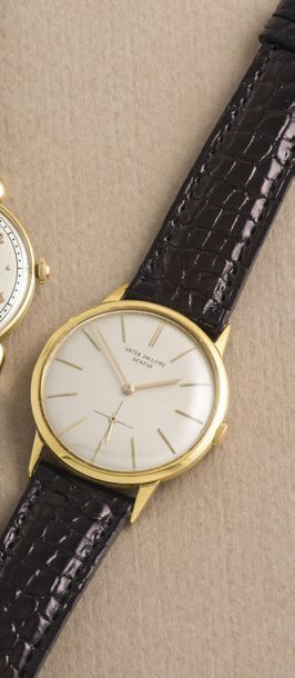 PATEK PHILIPPE PATEK PHILIPPE (MONTRE CALATRAVA OR JAUNE / PETITE SECONDE RÉF. 3407),...