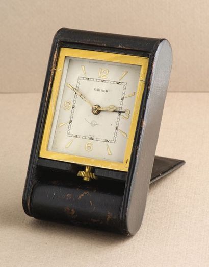 JAEGER-LeCOULTRE pour CARTIER JAEGER-LeCOULTRE pour CARTIER (ADOS pendulette & réveil...