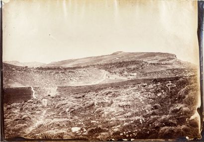 Paul Marcellin Berthier (1822-1912) Italie. Sicile, 1860. 

Panorama d’Agrigente....