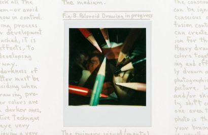 Robert Heinecken (1931–2006) Polaroid Drawing Triptych (in Deference to the Practitioners...