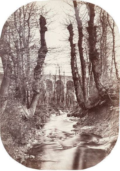 Félix Thiollier (1842-1914) 
 Sites de la Loire. Isère. c. 1865. 
Cloître Sainte...