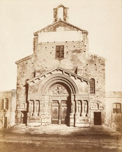 Édouard Baldus (1813-1882) Arles, 1853. Église Saint-Trophîme.

Épreuve sur papier...