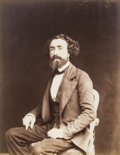 Jean-Jacques Heilmann (1822-1859)
 Pau, c. 1850-1855. 
Autoportraits (2) dont un...