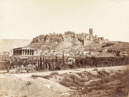 Dimitrios Konstantinou Grèce, c. 1865.
Acropole d’Athènes. Ruines.
Deux (2) épreuves...