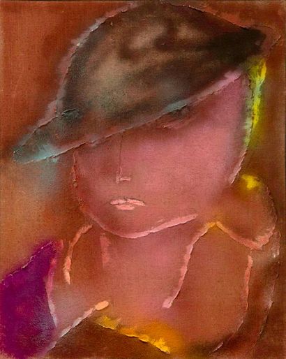 Aline GAGNAIRE (1911-1997), Sans titre

Technique mixte sur toile

81 x 65 cm
