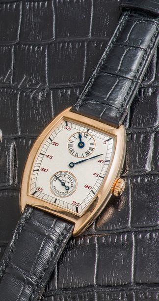 FRANCK MULLER (CASABLANCA - RÉGULATEUR / OR ROSE réf. 7501 SR), vers 2007

Élégante...