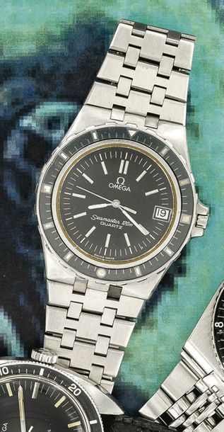 OMEGA OMEGA (Seamaster 120 «plongeur de Luxe» / Date dit Jacques Mayol réf. 396.0900),...