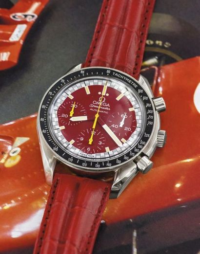 OMEGA OMEGA (Chronographe Speedmaster Formula 1 / Rouge – Série M. Schumacher réf....
