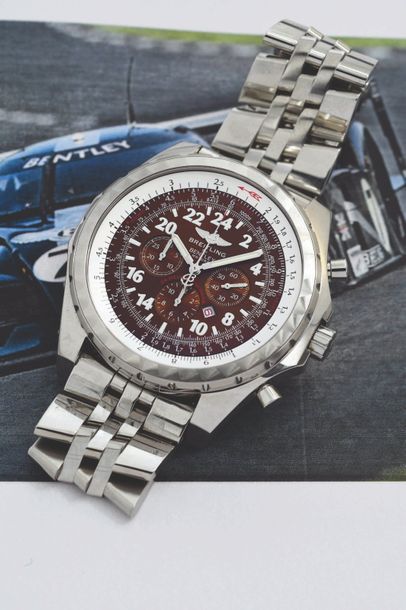 BREITLING For Bentley BREITLING FOR BENTLEY (Chronographe pilote limited 1000 exemplaires...