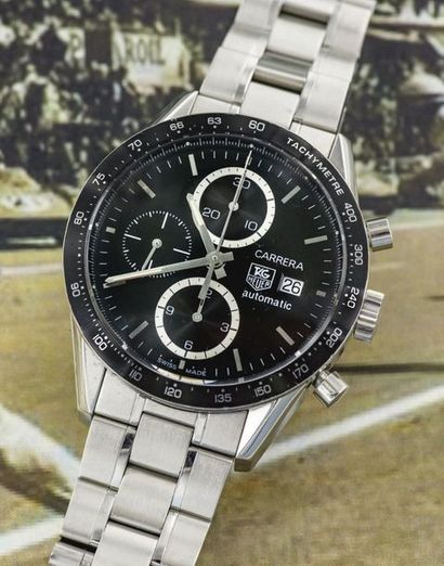 TAG HEUER TAG HEUER (CHRONOGRAPHE GRAND CARRERA 16 – BLACK RÉF. CV20103), vers 2008

Chronographe...