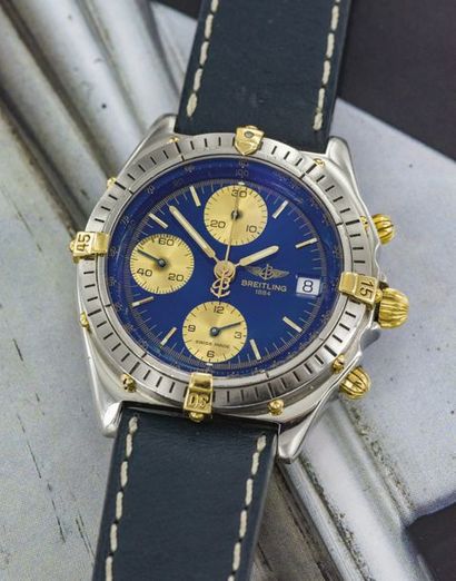 BREITLING BREITLING (CHRONOGRAPHE CHRONOMAT / BLUE RÉF. B 13048), vers 1995

Chronographe...