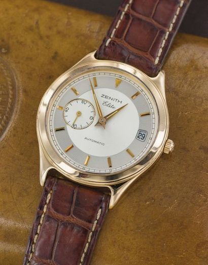 ZENITH ZENITH (CLASSIQUE ÉLITE – PETITE TROTTEUSE OR ROSE RÉF. 17.0040.680), vers...