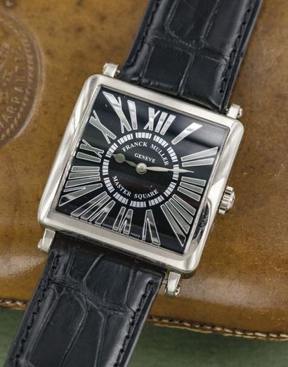 FRANCK MULLER FRANCK MULLER (MASTER SQUARE / RELIEF OR GRIS RÉF. 6002 MQZ), vers...