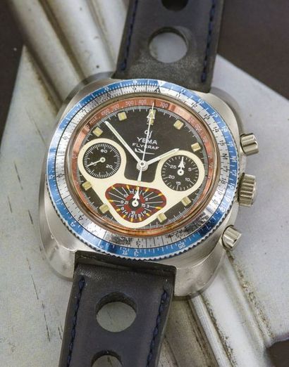 YEMA YEMA (CHRONOGRAPHE PILOTE COUSSIN – FLYGRAF 2ÈME GÉNÉRATION), vers 1970

Chronographe...