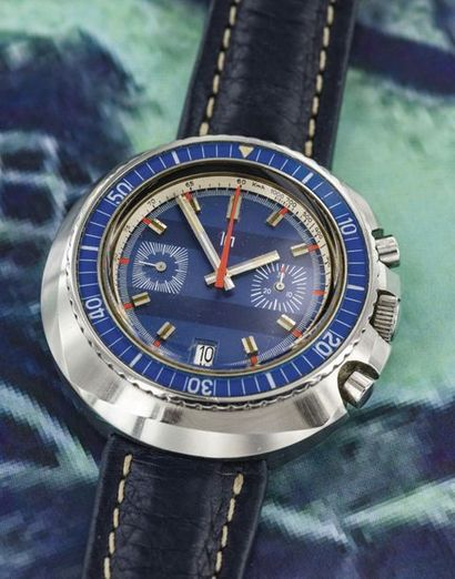 LIP LIP (Chronographe Nautic GT / Bleu 20 ATMOS – Plongeur réf. 42862), vers 1970

Chronographe...