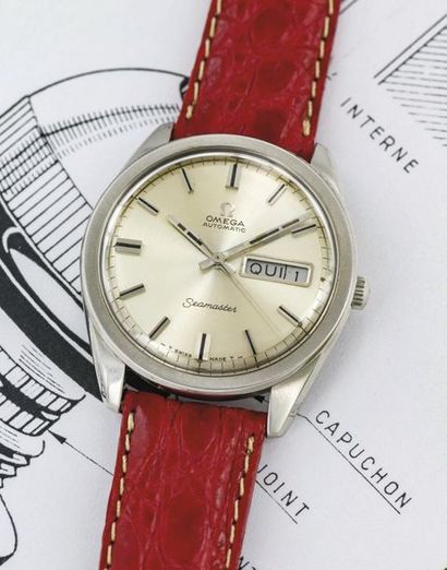 OMEGA OMEGA (Seamaster Sport / Double Calendrier réf. 166.032), vers 1968

Montre...