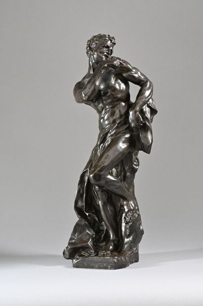PUGET Pierre (d'après) (1620-1694)
LE FAUNE
Bronze...