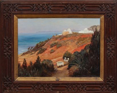 null BALKE Théodore-Charles (1875-1951)
The Bay of Carthage seen from Sidi Bou Saïd
Oil...