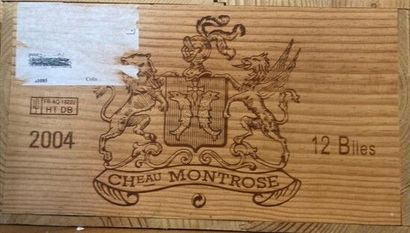null 12 bottles Château MONTROSE (Saint Estèphe) - 2004
Original wooden case