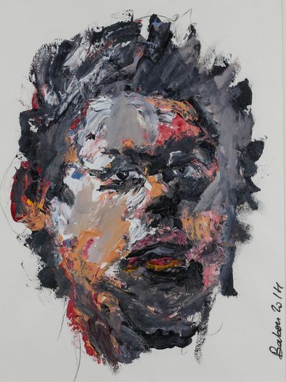 null BABOU (né en 1979)
Portrait
Acrylique sur toile signé et daté 2014 en bas à...