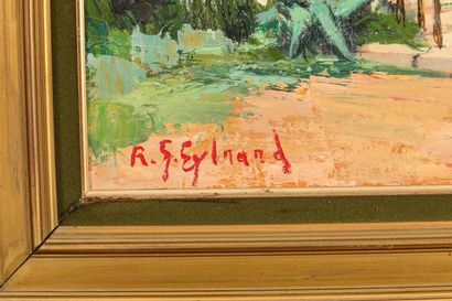 null EYBRARD Ricardo G. (né en 1929)
Maison du sud
Huile sur toile Signée en bas...