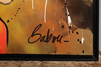 null BABOU (né en 1979)
Big Jone (Sangoku)
Acrylique sur toile signée en bas à droite
162...
