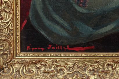 null Pierre JAILLET (1893-1957)
« Vieillard, type marocain »
Huile sur panneau, signée...