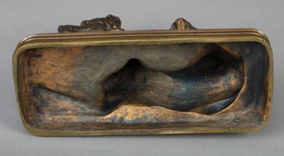 null Emmanuel Frémiet (1824 -1910), after
Reclining Newfoundland Dog
Bronze with...