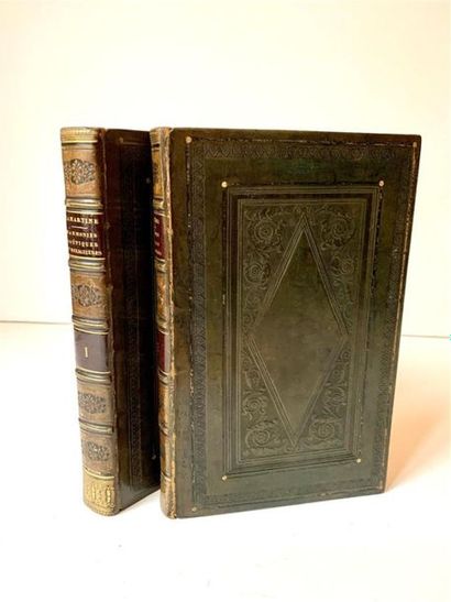 null LAMARTINE. Harmonies poétiques et religieuses. Paris, Gosselin, 1830. 2 volumes...
