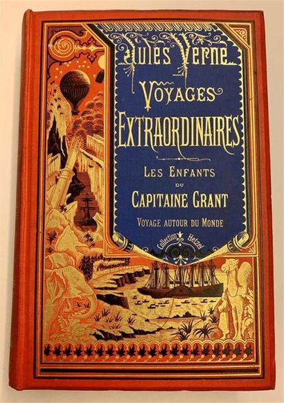 null JULES VERNE Les Enfants du Capitaine Grant. Voyage autour du monde. Paris, J....