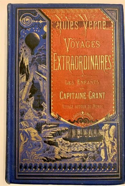 null JULES VERNE Les Enfants du Capitaine Grant. Voyage autour du monde. Paris, J....