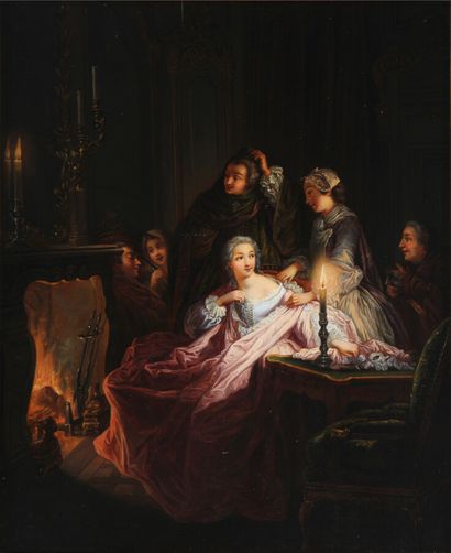 null ÉCOLE FRANÇAISE DU XIXE SIÈCLE 

SUIVEUR DE JEAN-FRANÇOIS DE TROY (1679-1752)

Les...