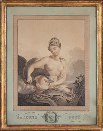 null D'APRÈS DUVIVIER (1762-1837) PAR BOSSELMAN

Vénus et l'Amour, la jeune Hébé,...