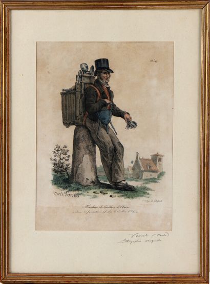 null AFTER CARLE VERNET (1758-1836) BY DELPECH

The trades of Paris. Series of Merchants...