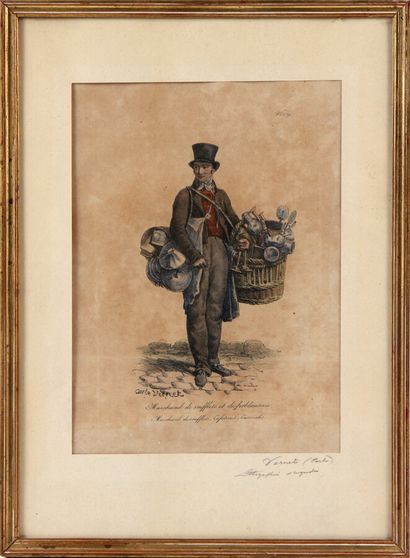null AFTER CARLE VERNET (1758-1836) BY DELPECH

The trades of Paris. Series of Merchants...