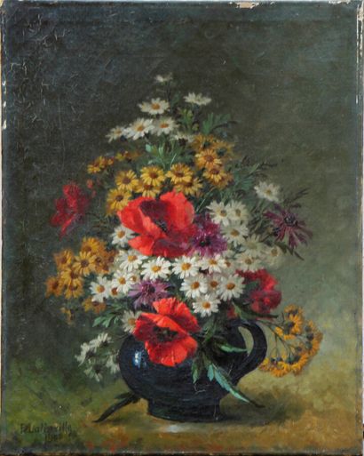 null MODERN SCHOOL 

Flowering Vase

Watercolour on paper

Height 33 cm - Width 29...