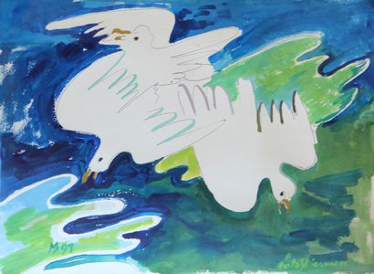 null ALFEO MARZI (20TH CENTURY)

Provencal Landscape and Ducks

Watercolour and gouache...
