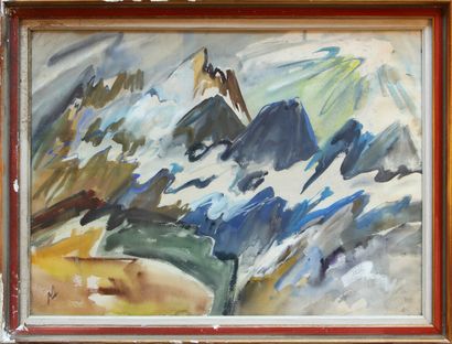 null ALFEO MARZI (20TH CENTURY)

Composition

Gouache on paper monogrammed lower...