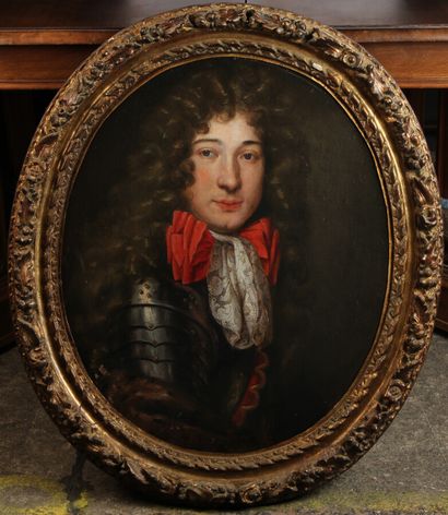 ÉCOLE FRANCAISE DU XVIIIE SIÈCLE 
Portrait...