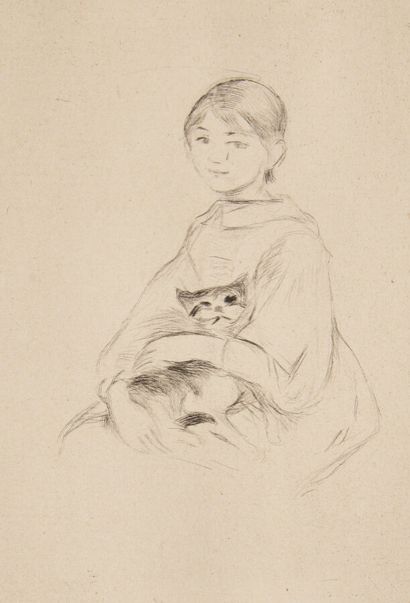 D'APRÈS BERTHE MORISOT (1841-1895) 
La petite...